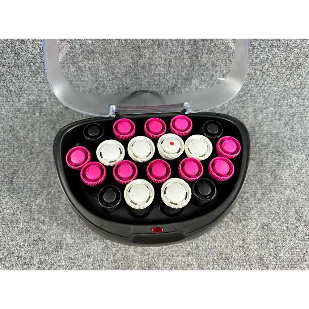 Remington H-5800 Heated Hair Rollers Set Electric Curlers Working